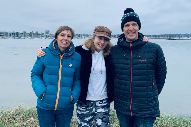 Sophie and her family