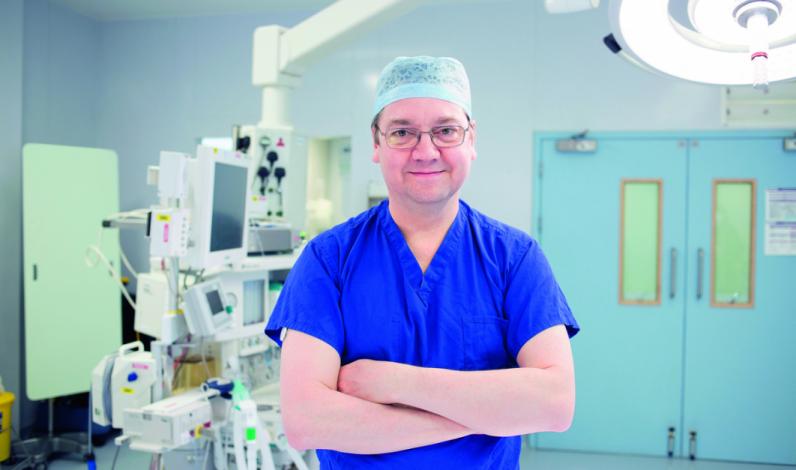 Mr Thomas Ind, Head of the Gynaecology Unit and Consultant Gynaecological Oncology Surgeon