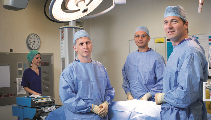 Mr Kelvin Ramsey, Consultant (right) and Mr Aadil Khan, Consultant (middle)