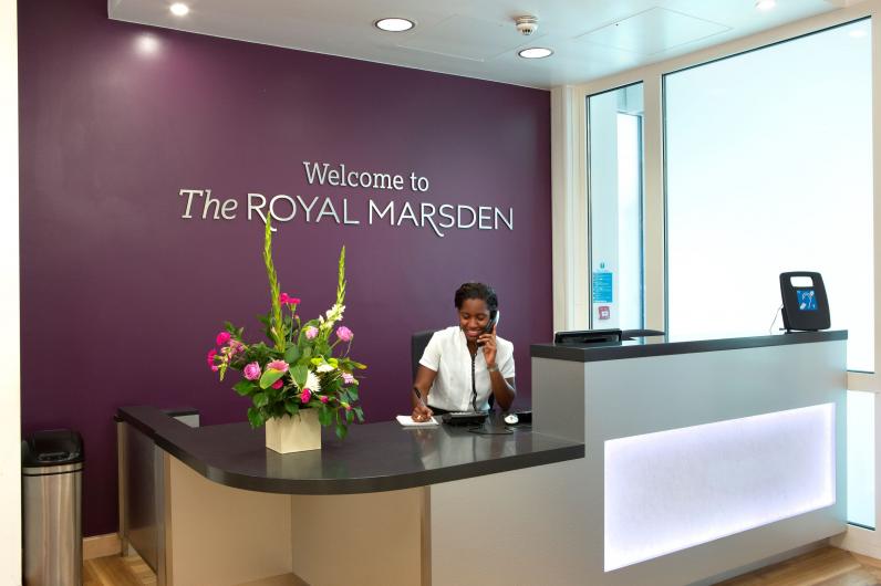 Royal Marsden's Wallace Wing reception