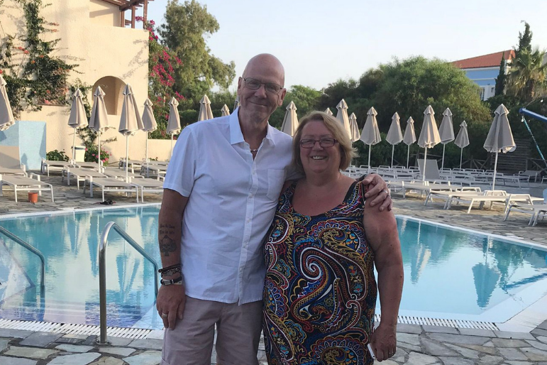 Ruth Joy and her husband
