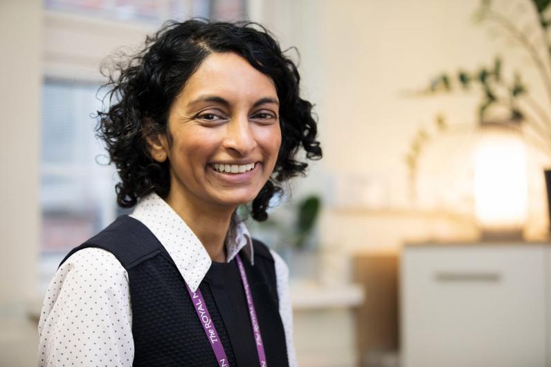 Sonali Seddon, Oncology Psychotherapist in The Royal Marsden’s Adult Psychological Support Service